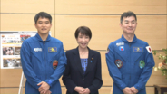 高市首相　宇宙飛行士2人と面会　航空宇宙分野への投資に意欲示す