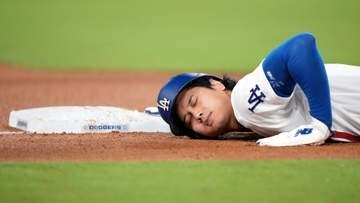 【ドジャース】約1か月ぶりの2桁失点で敗戦　大谷翔平は右肘に死球で8回は代打送られる