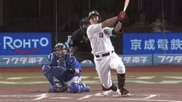 【ロッテ】山口航輝が勢い止まらぬ第8号の先制ソロ　5月に今季初ホームランから量産体制