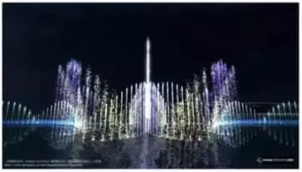 【速報】お台場“世界最大級”の噴水名称は「東京アクアシンフォニー」 3月末完成予定 東京都