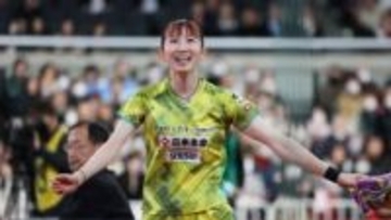 【卓球】早田ひな「アリサ・リウ選手の演技を見たときに...」フィギュアスケート金メダリストから感じた思い　戦うマインドを語る