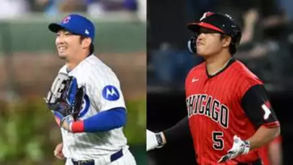 鈴木誠也が村上宗隆の活躍に「彼本来の力」　HR数メジャートップタイの後輩を「日本と同じスイングしている」とたたえる