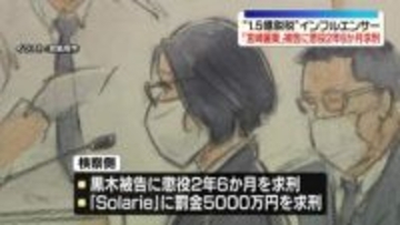 “1億5000万円以上を脱税”インフルエンサー「宮崎麗果」被告に懲役2年6か月求刑