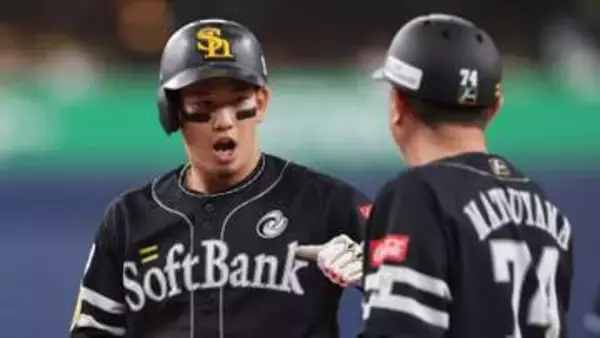 【ソフトバンク】延長制し8連勝で「M2」4番・栗原陵矢が10回に先制タイムリー　翌日結果次第でリーグ優勝決定