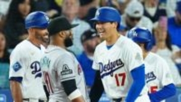 死球でヒヤリの大谷翔平　ブーイング響く中でみせた行動に相手の一塁手も“ニッコリ”　実況からは笑い声も