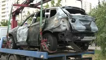 モスクワ近郊で走行中の車が爆発…運転手が死亡　ロシア国防省の幹部が死亡と現地メディア