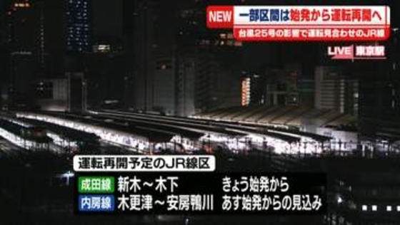 JR東日本、成田線「新木─木下」駅間で始発から運転再開