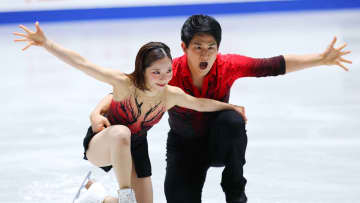 【フィギュア】ペアSP　アクシデントに負けず“りくりゅう”が首位発進　続いて“ゆなすみ”が見事な演技で2位につける