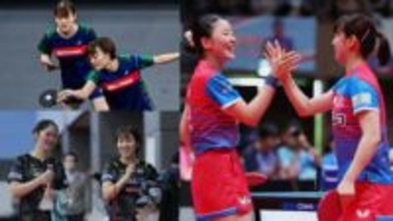 【卓球】注目ペアがストレート勝利で続々5回戦に進出　大藤＆横井ペアは相手に3ゲーム合計11点しか渡さず