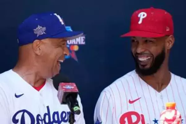 【MLB】オールスター両チームスタメン発表!!　大谷翔平欠場のNL1番・DHはシュワバー　ドジャースから3選手　ALはトラウト、アルバレスの1、2番コンビで臨む　村上宗隆はベンチスタート