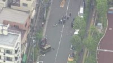 車と自転車あわせて7台絡む事故…警察官含む6人ケガ　20代運転手の男を現行犯逮捕　東京・板橋区