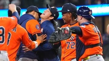 アストロズは継投でノーヒットノーラン達成　先発の今井達也も6回好投で勝利にもみくちゃ