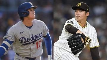 【MLB】松井裕樹が大谷翔平と今季初対戦　この日は二刀流で躍動の大谷…軍配は？　松井はここまで防御率0.00