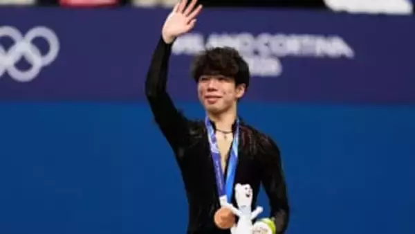 涙の銅メダル佐藤駿「今でも幻なんじゃないか」　ショート9位から巻き返し　初のオリンピックは「楽しかったです」