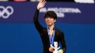 涙の銅メダル佐藤駿「今でも幻なんじゃないか」　ショート9位から巻き返し　初のオリンピックは「楽しかったです」