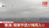 「東海・関東甲信が“梅雨入り”」の画像1