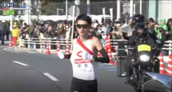 【箱根駅伝】前年区間最下位の中央大・佐藤大介が大躍進　同じ8区で4位の快走