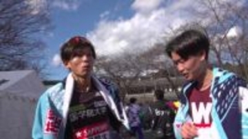 「超悔しい！」垣根を越えて相手の快走を称賛する姿　國學院大3年・辻原輝が早稲田のスーパー1年生・鈴木琉胤に笑顔で声かけ