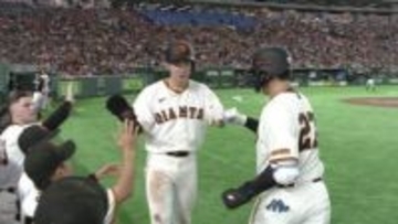 【巨人】連打で1アウト満塁の好機をつかみ2点差まで迫る　3回を終えて両先発が降板