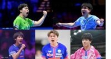 【卓球】アジア大会男子の代表は松島輝空、張本智和ら　世界選手権の代表メンバーがそのまま選出
