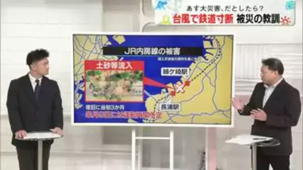 【解説】台風25号で寸断された鉄道、被災の教訓とは　影響深刻…内房線不通で県立高校279人の生徒登校できず【あす大災害、だとしたら？】