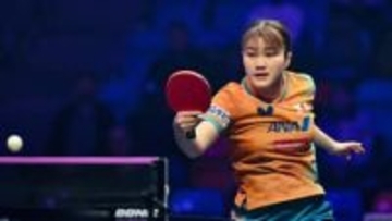 【卓球】大藤沙月が橋本帆乃香をストレート撃破　序盤で日本人対決相次ぐ　年間王者を決める決戦〈WTTファイナルズ香港〉