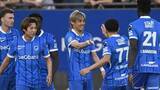 「【サッカー】伊東純也が技ありゴール　トラップから素早い反転シュート　勝利で今季締めくくりW杯へ弾み」の画像1