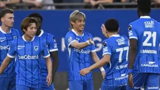 【サッカー】伊東純也が技ありゴール　トラップから素早い反転シュート　勝利で今季締めくくりW杯へ弾み