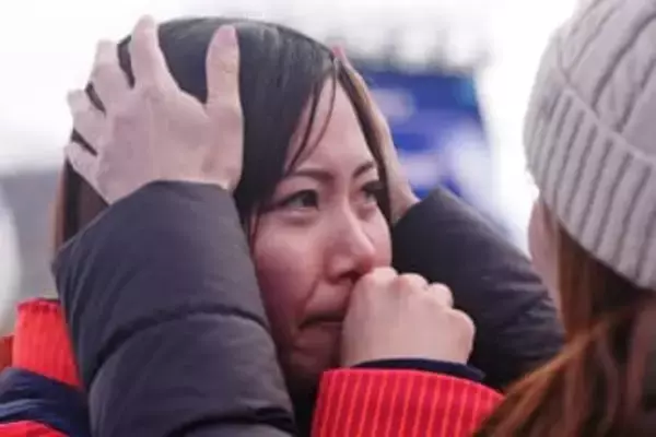 金メダル深田茉莉　家族への思いに思わず涙あふれる「特にお父さんに感謝伝えたい」〈女子スロープスタイル〉