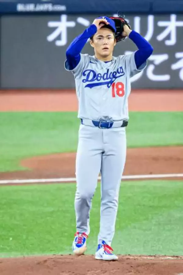 【山本由伸】5度目の先発は苦しい立ち上がりに　ジャイアンツ打線に連打を許し3失点　いきなり無死満塁のピンチ背負う