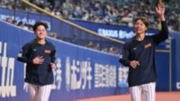日の丸背負う髙橋宏斗＆金丸夢斗　仲間からは「世界一になって帰ってきて」　新設のホームランウイングもチェック