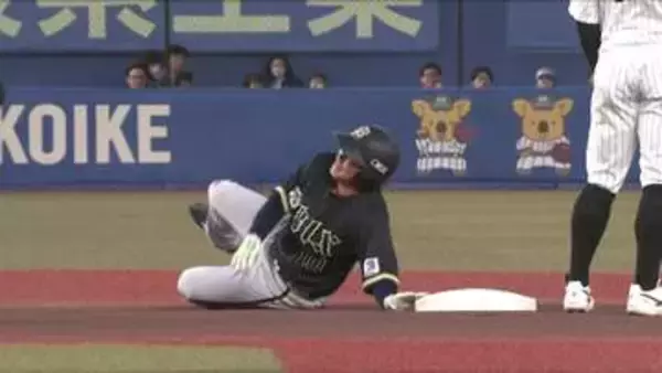 首位・オリックスに痛手　前日初回に2塁打...負傷交代の大城滉二が抹消　今季10試合で打率.313