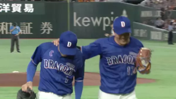 「いつも守備の人って言われてるんですけど...」岡林勇希が中日を勝利に導く攻守の活躍　大ファインプレーのあと柳裕也からの言葉は？