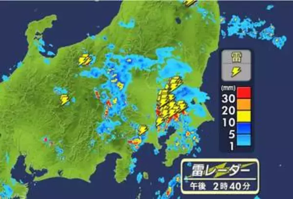 【13日の天気】広範囲で大気不安定に　帰宅時間帯も天気急変に注意