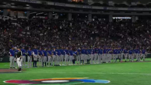 WBCが開幕　平日昼の東京ドームは超満員　チャイニーズ・タイペイ対オーストラリアが開始