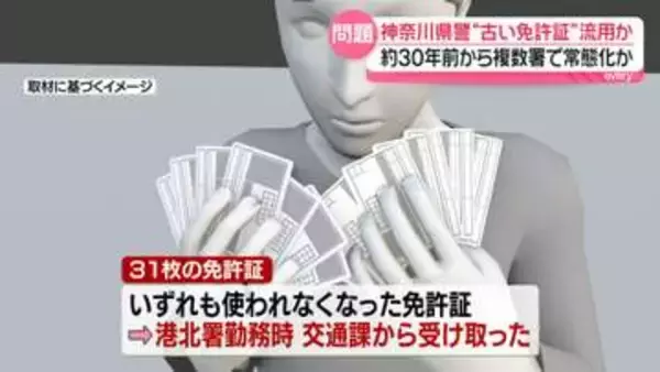 神奈川県警“古い免許証”流用か　廃棄のはずが過激派などの個人情報目的で…約30年前から複数署で常態化か