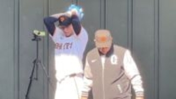 【巨人】2軍スタート育成の板東湧梧がブルペン　“魔改造”久保コーチと初日から約2時間も「楽しかった」と笑顔