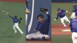 「【中日】好プレー連発　全力疾走のカリステ＆フェンスを恐れない田中幹也のスライディング＆村松開人の素手による異次元プレー」の画像1