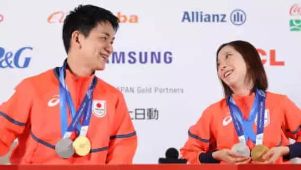 りくりゅうのカワイイやりとり　三浦璃来が木原龍一をそっと起こすも「りくちゃんに起こされた」とチクリ　三浦も「寝てて下さい」と反撃