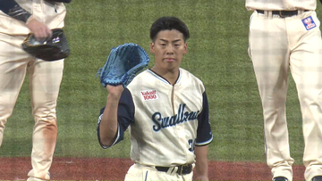 「こっちは攻めた結果」ヤクルト・山野太一が粘って7回1失点　死球でピンチも強いメンタルで切り抜ける