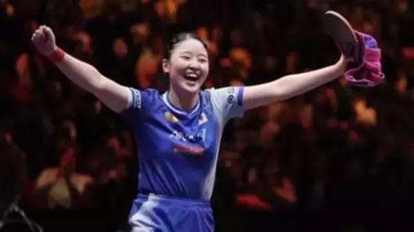 【卓球女子】17歳の張本美和が自己最高タイ5位浮上　中国・蒯曼を破りチャンピオンズ制覇　ベスト4の大藤沙月も2人抜き11位に浮上