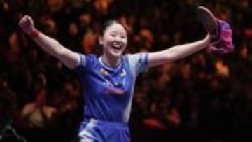 【卓球女子】17歳の張本美和が自己最高タイ5位浮上　中国・蒯曼を破りチャンピオンズ制覇　ベスト4の大藤沙月も2人抜き11位に浮上