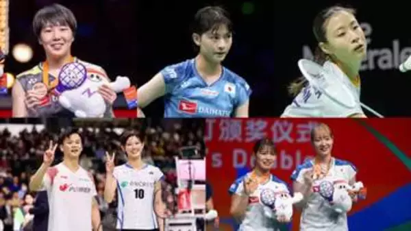 【バドミントン】日本代表に山口茜、宮崎友花ら選出　混合ダブルスでは渡辺勇大＆田口真彩ペア　五十嵐有紗＆志田千陽ペアは選外〈アジア競技大会〉