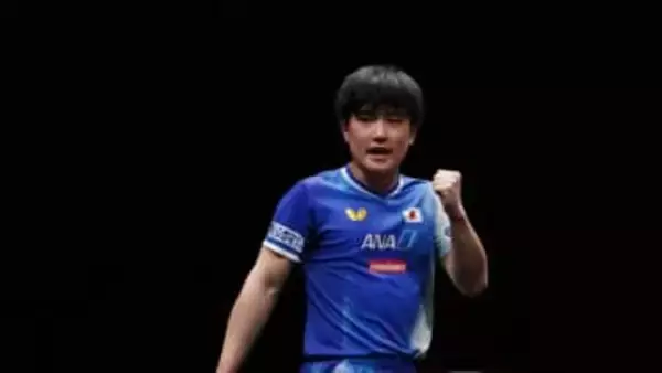 卓球・張本智和「絶対に絶対に絶対に優勝したい」 悲願のファイナルズ制覇に王手　準決勝で世界2位の中国・林詩棟を破る