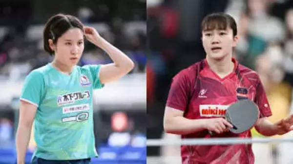 【卓球】決勝でぶつかるのは平野美宇と大藤沙月　平野は横井咲桜との一進一退の攻防を制す