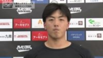 ロッテ期待の若き右腕・田中晴也「開幕投手したい気持ちはもちろん強い」　二桁勝利と規定投球回は「必ず達成します」と宣言