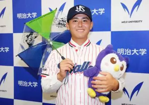 【ヤクルト】バレンティン目撃し驚き「1人だけヘルメットをかぶらずに…」　ドラ3位・福原聖矢、俊敏性が武器、セカンド送球は「MAXは1秒73」