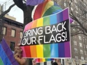 米“LGBTQ＋権利運動”象徴の旗、“運動発端”地域の公園から撤去　トランプ政権命令