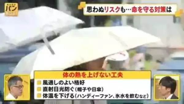 【専門家解説】熱中症の注意点…思わぬリスクも　命守る対策は【バンキシャ！】