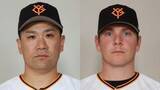 「【巨人】田中将大が約2か月半ぶりに1軍登録　29日の阪神戦に先発へ　前日3回3失点のハワードが登録抹消」の画像1